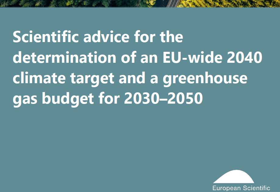 EU Climate Advisory Board Recommends More Ambitious 2040 Climate Target ...